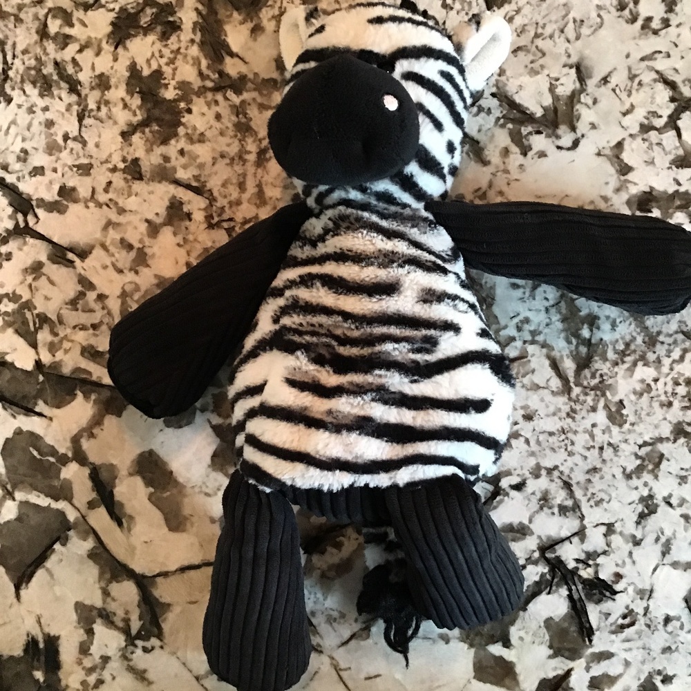 Stuffed zebra